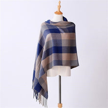 Load image into Gallery viewer, 2019 Plaid Winter Scarf Women neck head Scarves Fashion Casual Scarfs Cashmere ladies shawls and wraps Bufandas Hombre