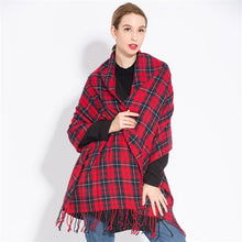 Load image into Gallery viewer, 2019 Plaid Winter Scarf Women neck head Scarves Fashion Casual Scarfs Cashmere ladies shawls and wraps Bufandas Hombre