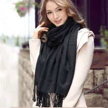 Load image into Gallery viewer, 2019 Plaid Winter Scarf Women neck head Scarves Fashion Casual Scarfs Cashmere ladies shawls and wraps Bufandas Hombre
